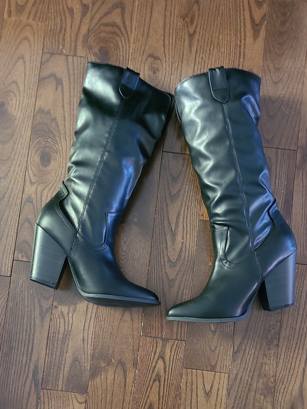New Wild Diva Black Women's Cowboy Boots Size 9